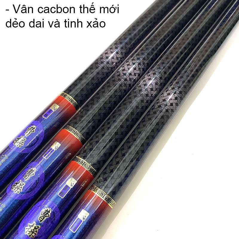 Cần câu tay Thiên Tâm Lệnh Daiwa 8H Chất liệu Cacbon thế hệ mới Dòng Cao Cấp