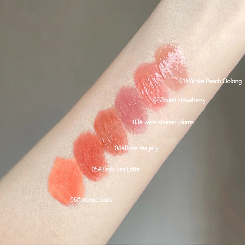 Son bóng dưỡng ẩm lâu trôi nhiều màu sắc hiệu ứng gương