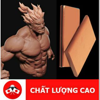 ĐẤT SÉT SÁP DÙNG NẶN TƯỢNG, ( 200GR) MÔ HÌNH, ĐỔ K HUÔN