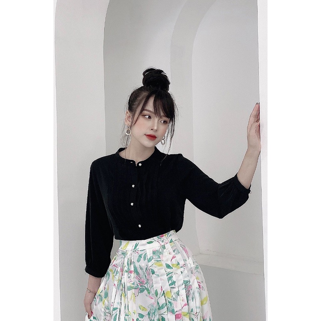 [Mã WABRM50 giảm 15% đơn 99k] Áo sơ mi dài tay cổ tàu - 20Again | BigBuy360 - bigbuy360.vn