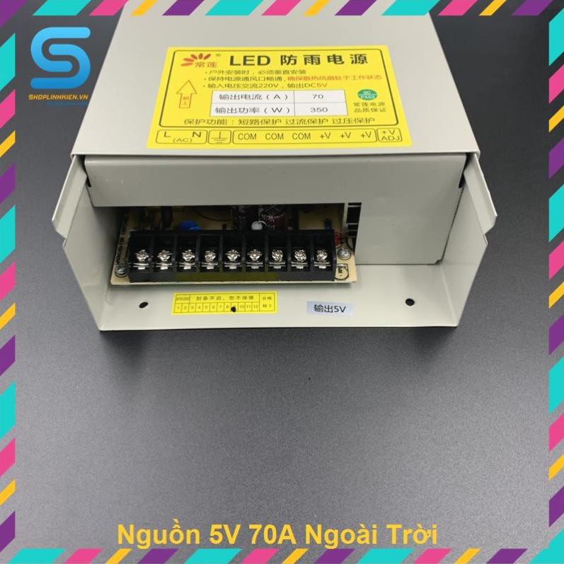 Nguồn 5V 70A Ngoài Trời