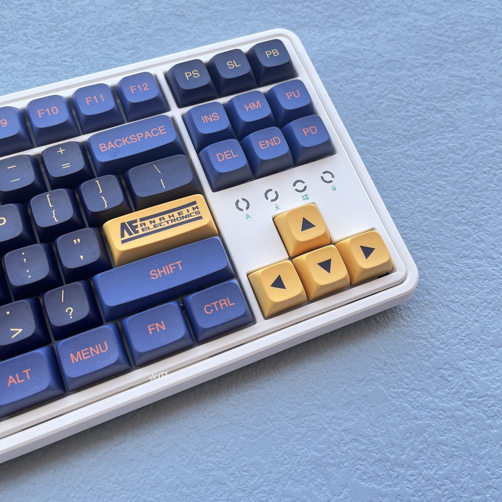 135 phím Goddess of Fate Keycaps XDA Profile Anime PBT DYE SUB Bàn phím cơ Keycap