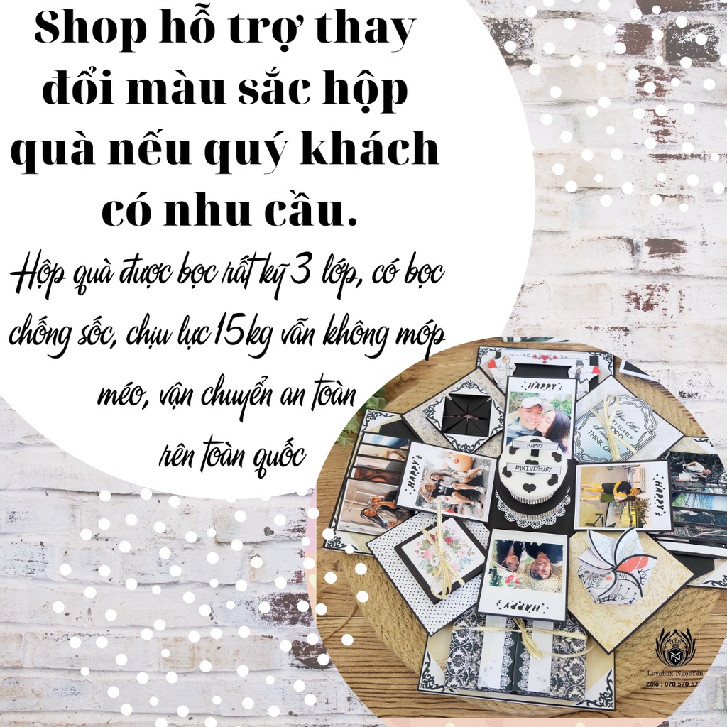 Hộp quà love box [ FREE SHIP]