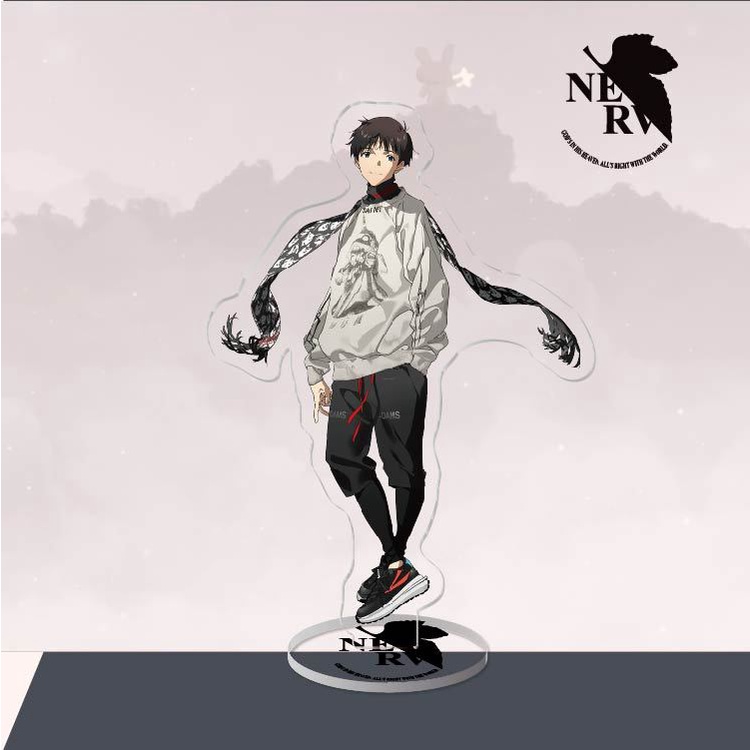 Giá Đỡ Acrylic Màu Neon Genesis Evangelion Asuka Shinji Lingpoli Cho Trang Trí