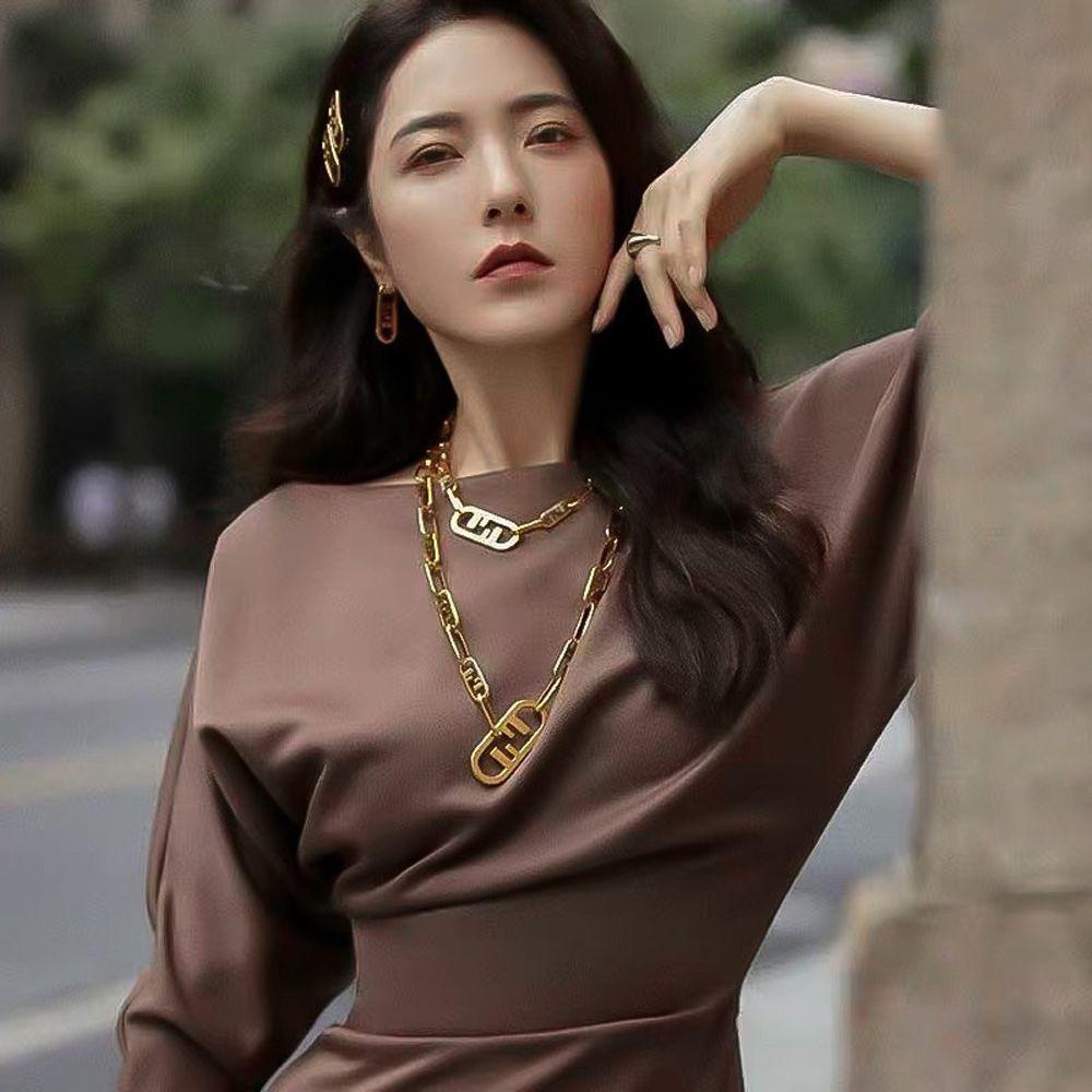 Kẹp Tóc WMES15H Sang Trọng Thời Trang Kiểu Pháp Cho Nữ|Kẹp TóC HìNh Chữ F BằNg Kim LoạI TiệN DụNg