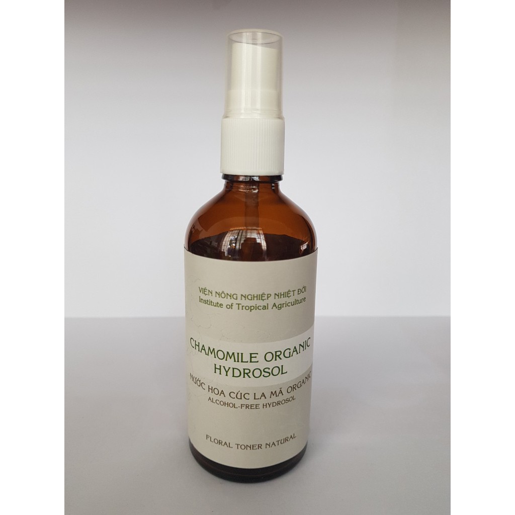 ORGANIC ALCOHOL FREE Nước hoa cúc la mã 100ml dưỡng da tự nhiên (Chamomile hydrosol)