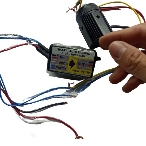 Đèn led bi cầu dùng cho các loại xe máy ô tô