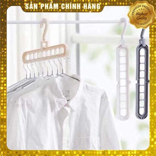 Móc 9 lỗ treo quần áo đa năng [ phukienthoitrang29 ]