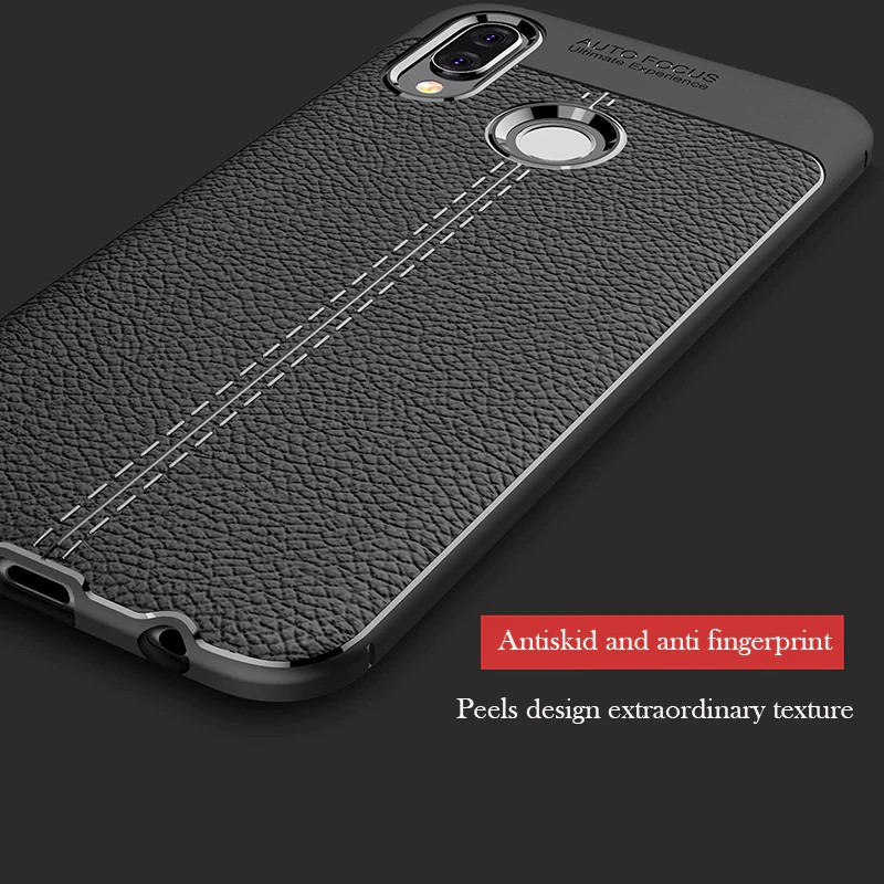 Ốp Lưng Silicon Auto Focus, Silicon Trong Cho Huawei Y9-2019