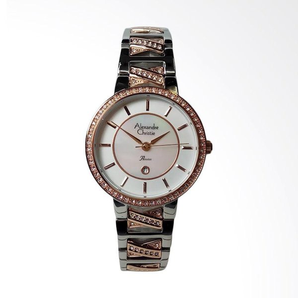 Đồng hồ đeo tay nữ hiệu Alexandre Chrities 2680LDBTRSL