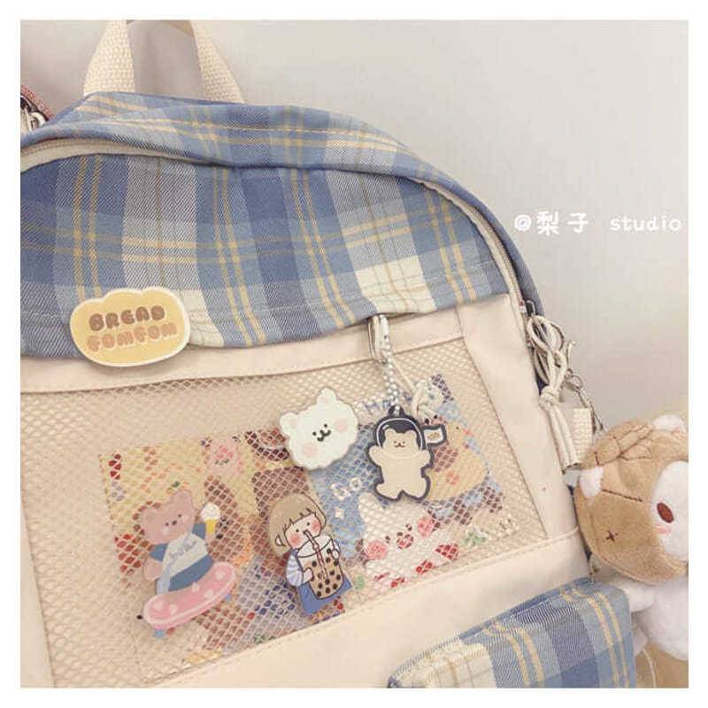 Ba Lô Đi Học Phong Cách Hàn Quốc Dễ Thương Cho Nữ ulzzang Harajuku