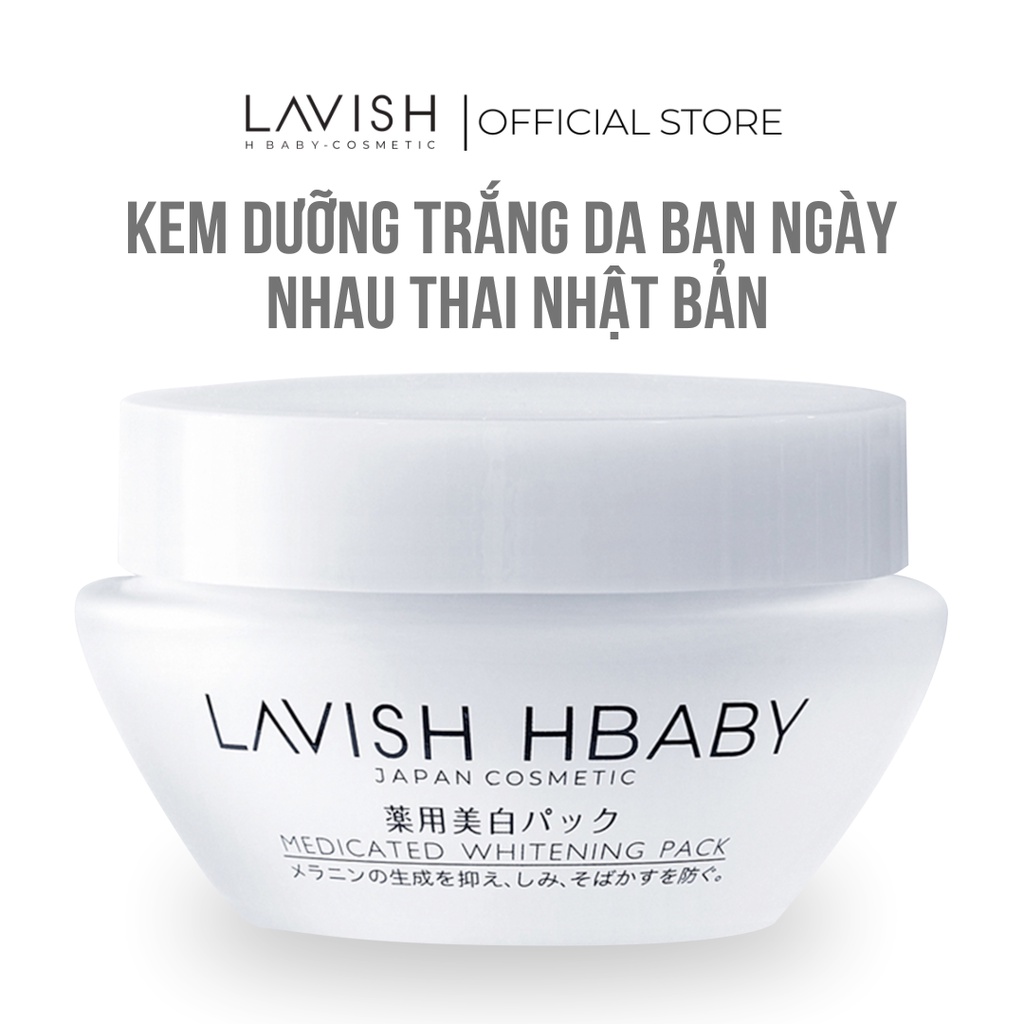 Kem dưỡng trắng ban ngày Nhau Thai Nhật Bản LAVISH H BABY 50ml