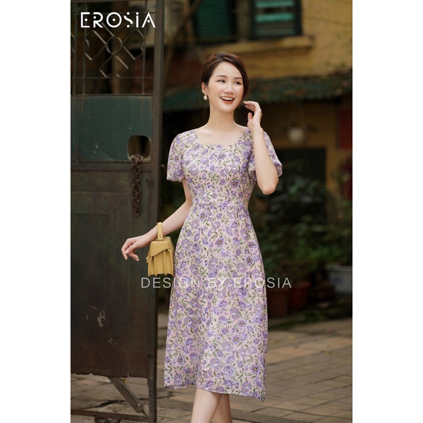Váy Maxi Cổ Vuông