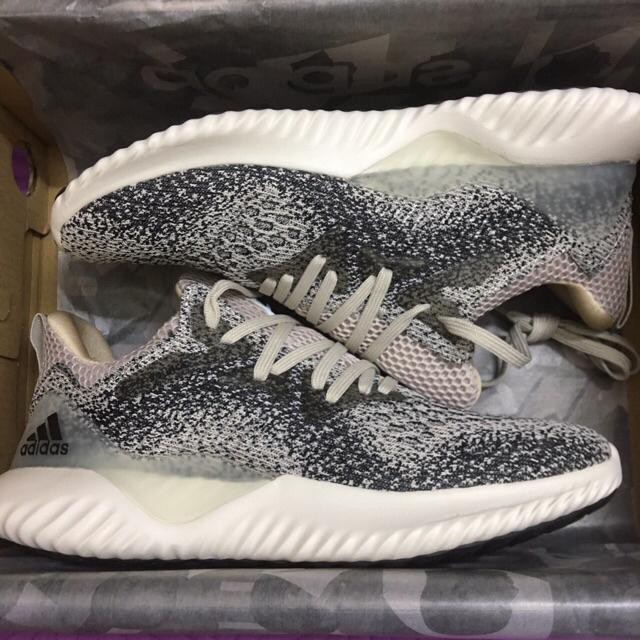 [Fullbox &Bill] Giày Alphabounce xám trắng (muối tiêu)