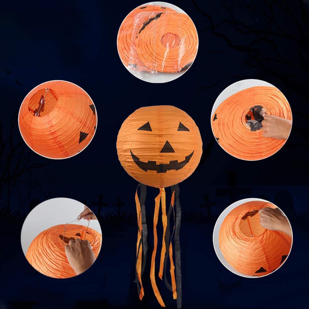 LỒNG ĐÈN HALLOWEEN | GIỎ ĐỰNG KẸO - GIỎ HALLOWEEN