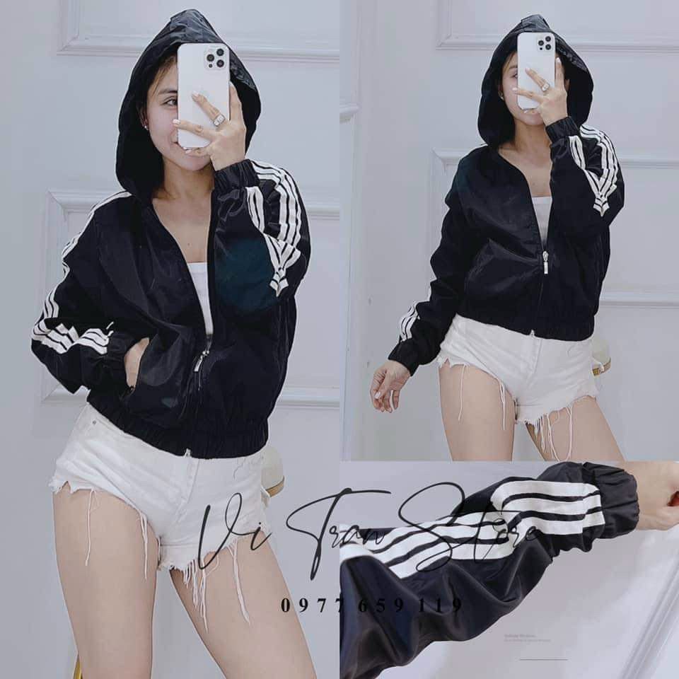 Áo Khoác Nữ🍏 Chất Liệu Dù🍏 Ngoại Có Mũ Hàng Cao Cấp | BigBuy360 - bigbuy360.vn