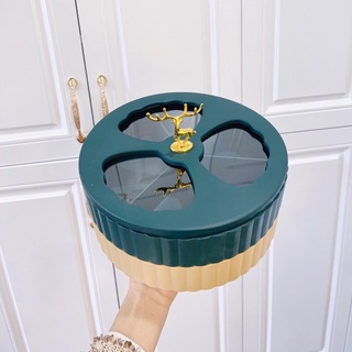 Hộp mứt hươu 2 tầng