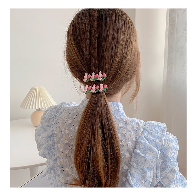 Kẹp TóC HìNh Hoa Tulip Dễ Thương Cho Nữ