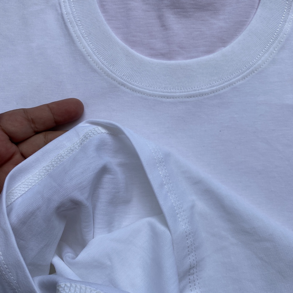 Áo Thun Tay Lỡ 100 Cotton form rộng unisex HY Korea In Hình bear trắng đen 535