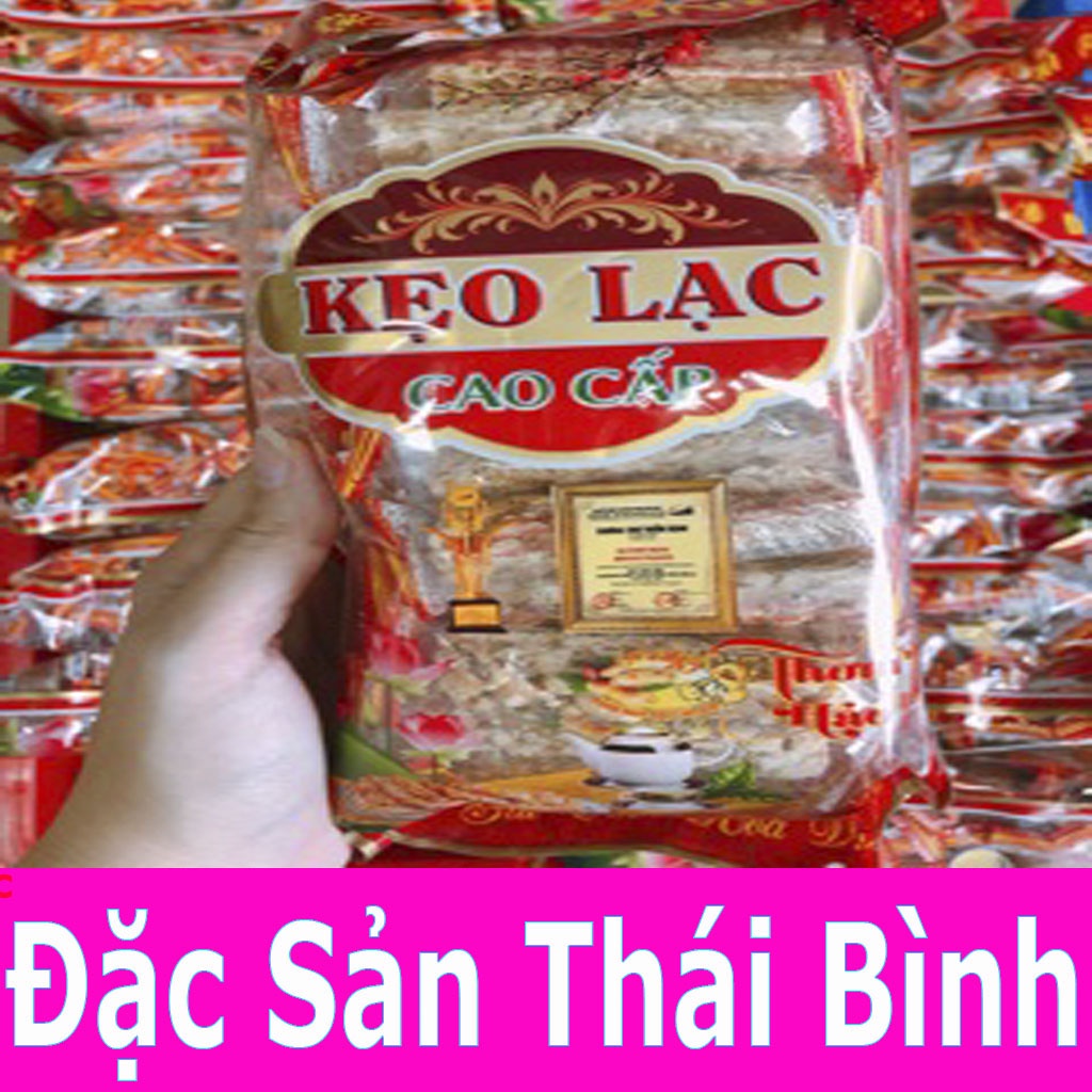 Kẹo Lạc Làng Nguyễn - Kẹo Lạc Thái Bình Đình Mạnh Cao Cấp Gói 500g