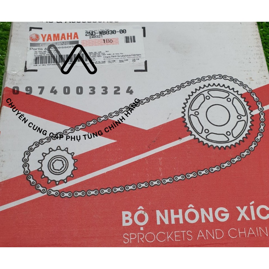 YAMAHA EXCITER 150 | Nhông Xích Exciter 150 Đĩa Bạc Full Bộ Siêu Bền