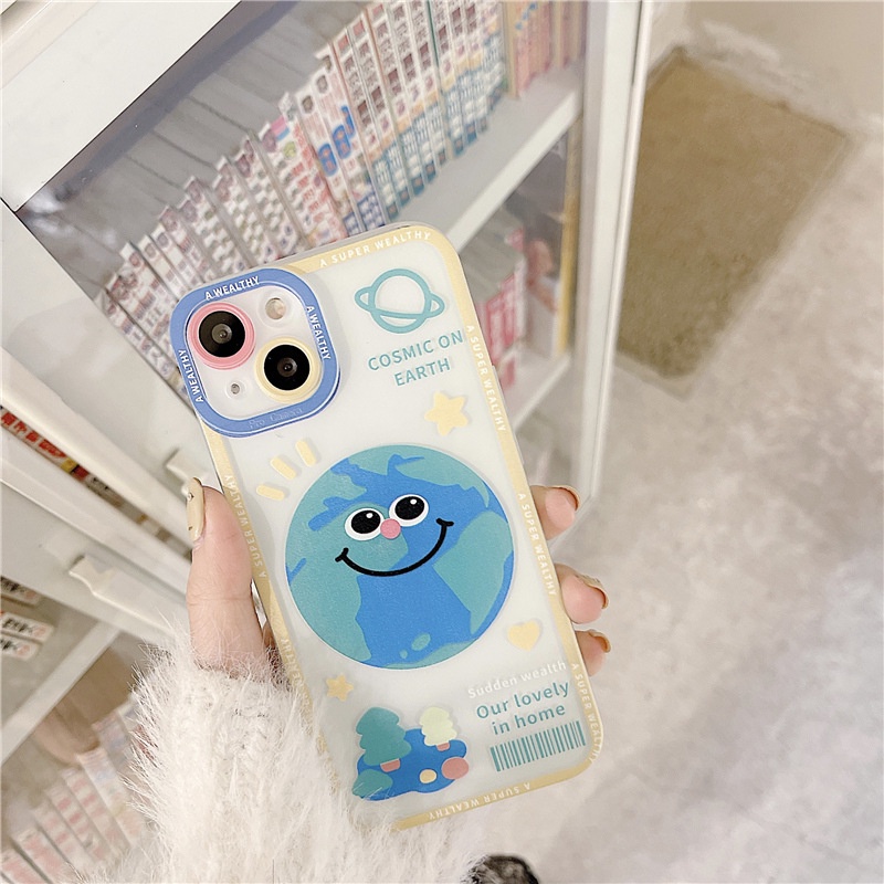 Ốp lưng iphone Ốp Điện Thoại Họa Tiết Phấn Mắt Cho Apple 13PROMAX/12/PRO/MAX/11PRO/XS/XS/Xsmax/6/7PLUS/MINI Dinuo case