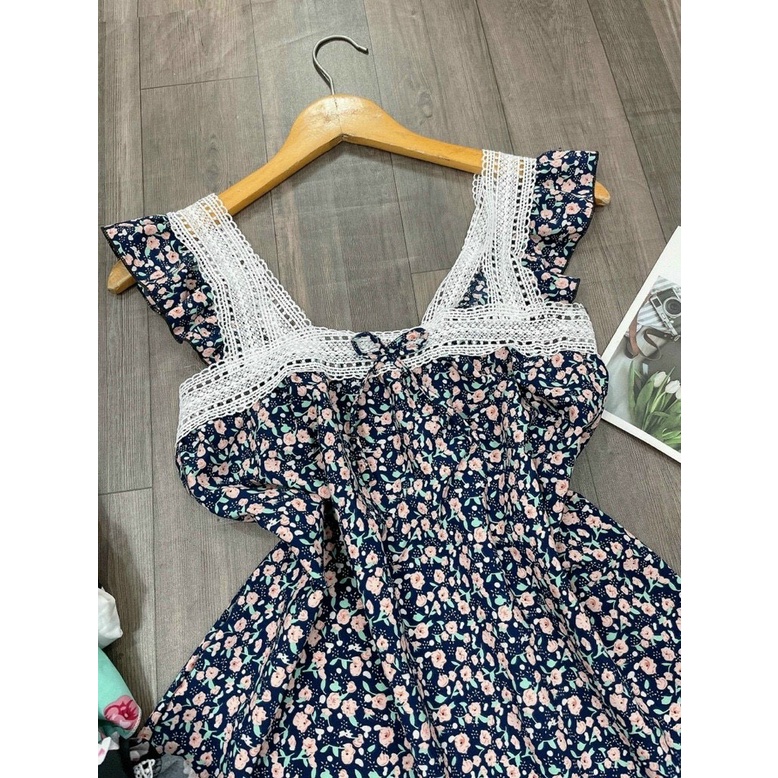 Đồ bộ 2 dây quần dài mặc nhà siêu dễ thương lụa mềm mịn - Đồ ngủ hai dây quần dài