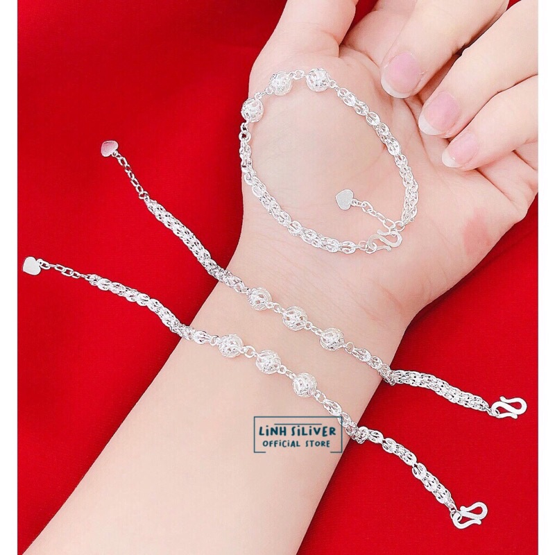 LẮC TAY CẦU PHỤNG BẠC TA CHO BẠN NỮ - LẮC TAY MỀM BẠC TA