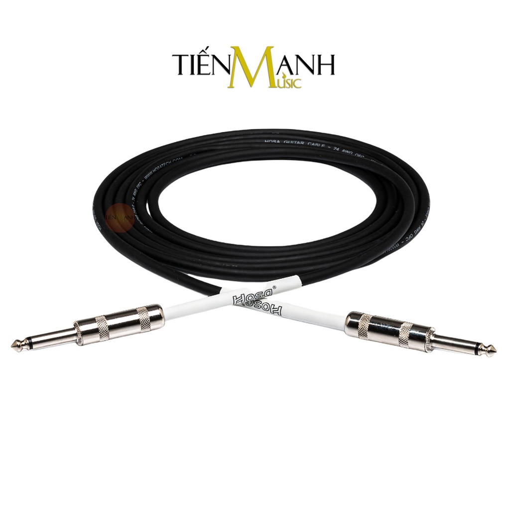 Dây Cáp Guitar Hosa 2 Đầu 6ly TS Mono GTR-205, GTR-210, GTR-215, GTR-220, GTR-225 Cable