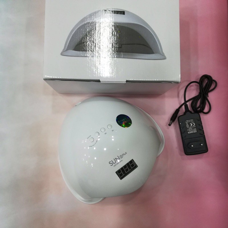 Máy hơ gel Sun 5 Plus Skinnail máy hơ móng  UV/LED 36 bóng 48W tem xanh hong khô sơn móng tay nhanh