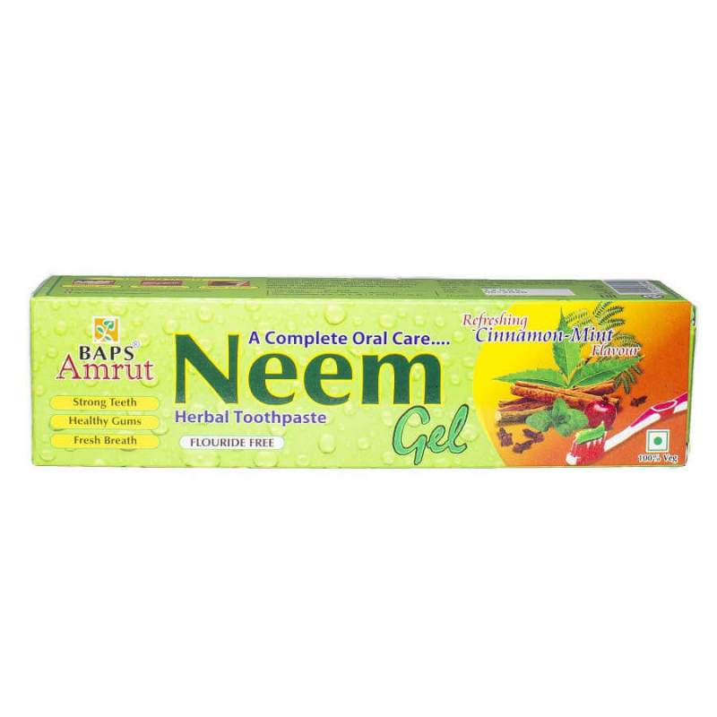 Kem đánh răng hương quế Neem Gel, kem bảo vệ nướu ngừa sâu răng Rasan