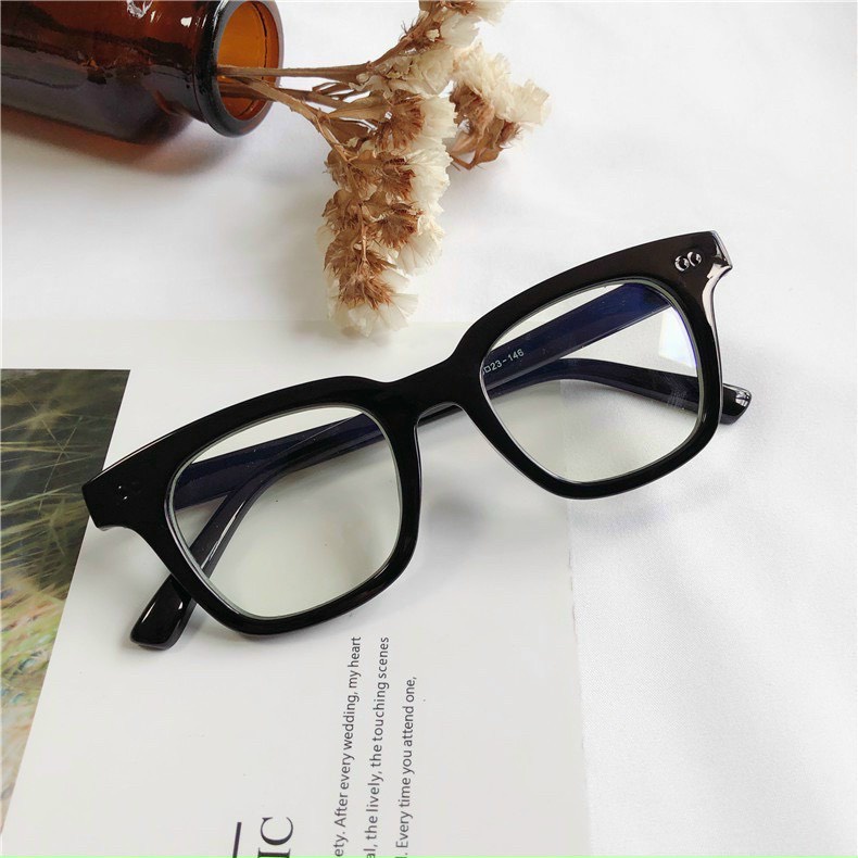GỌNG KÍNH CHỮ V GIẢ CẬN UNISEX NAM NỮ THỜI TRANG