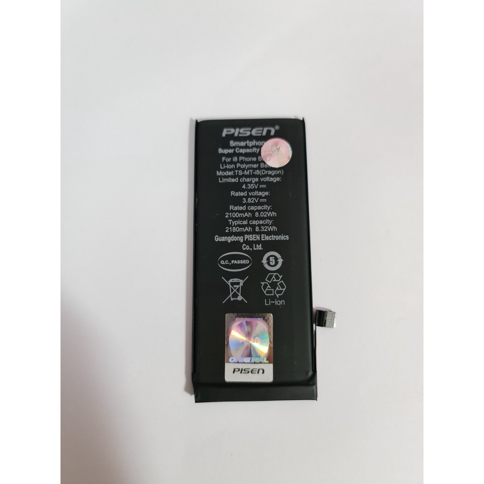 Pin Sạc pisen TS-MT iP8 Siêu -  Pin - Hàng Chính Hãng