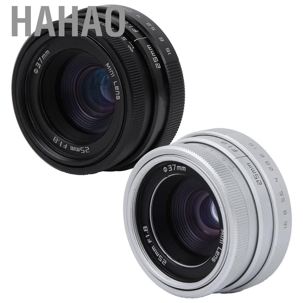 MF Ống Kính Góc Rộng 25mm F1.8 Mini Cctv C Cho Máy Ảnh Sony Nikon Canon Dslr