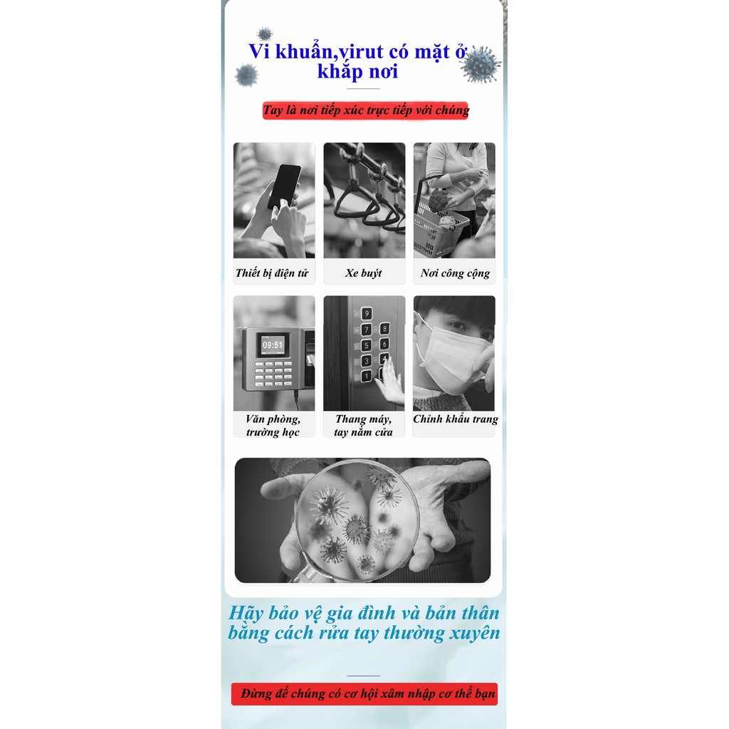 [ HÀNG TẶNG KHÔNG BÁN ] Combo Gel nước rửa tay khô kháng khuẩn 99,99% và Kính bảo hộ ngăn chặn giọt bắn, che gió bụi | BigBuy360 - bigbuy360.vn