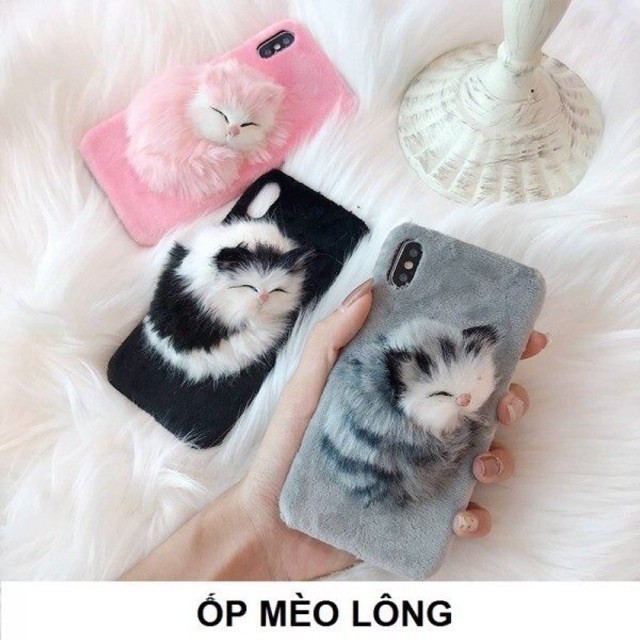 Ốp mèo lông Iphone ♥️♥️