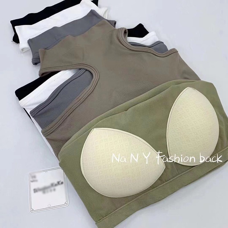 Áo Croptop Cho Nữ Không Tay Cổ Tròn Thời Trang Hàn Quốc