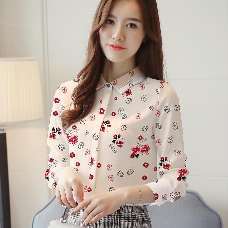Áo sơ mi nữ King168, chất đũi Hàn Quốc mềm mịn MK38