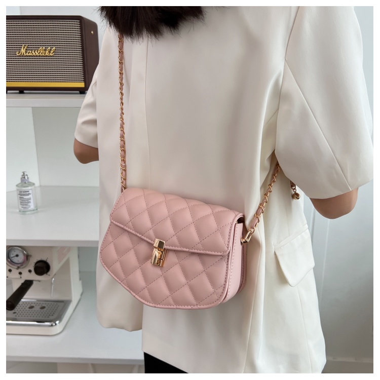 IELGY Túi Đeo Vai Có Dây Đeo Mắc Xích Thời Trang Cho Nữ