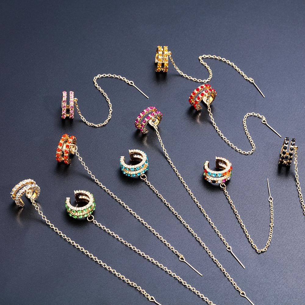 Khuyên Đeo Vành Tai Cho Tiệc Cưới|Cubic. Một Món Quà Trang Sức Khuyên Tai Leo Núi