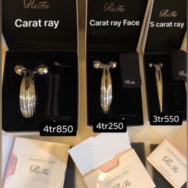 Hàng có sẵn Combo 2 Cây lăn Refa Carat Ray & Carat S Ray