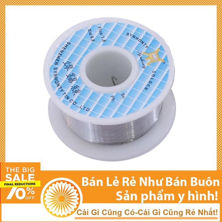 Thiếc Hàn 63A-63% 0.8mm