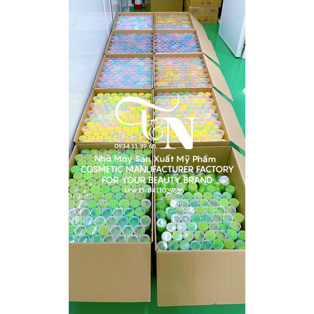 Hủ nhựa ly nhí 100g đựng kem - Nắp nhiều màu