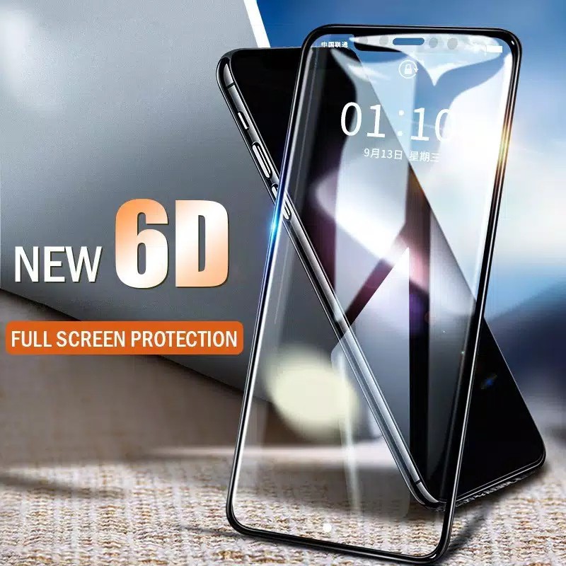 Kính Cường Lực 6D Bảo Vệ Màn Hình Cho i14 Pro Max 14 Plus 13 12 11 Pro Max XR XS X 8 i7 Plus i8