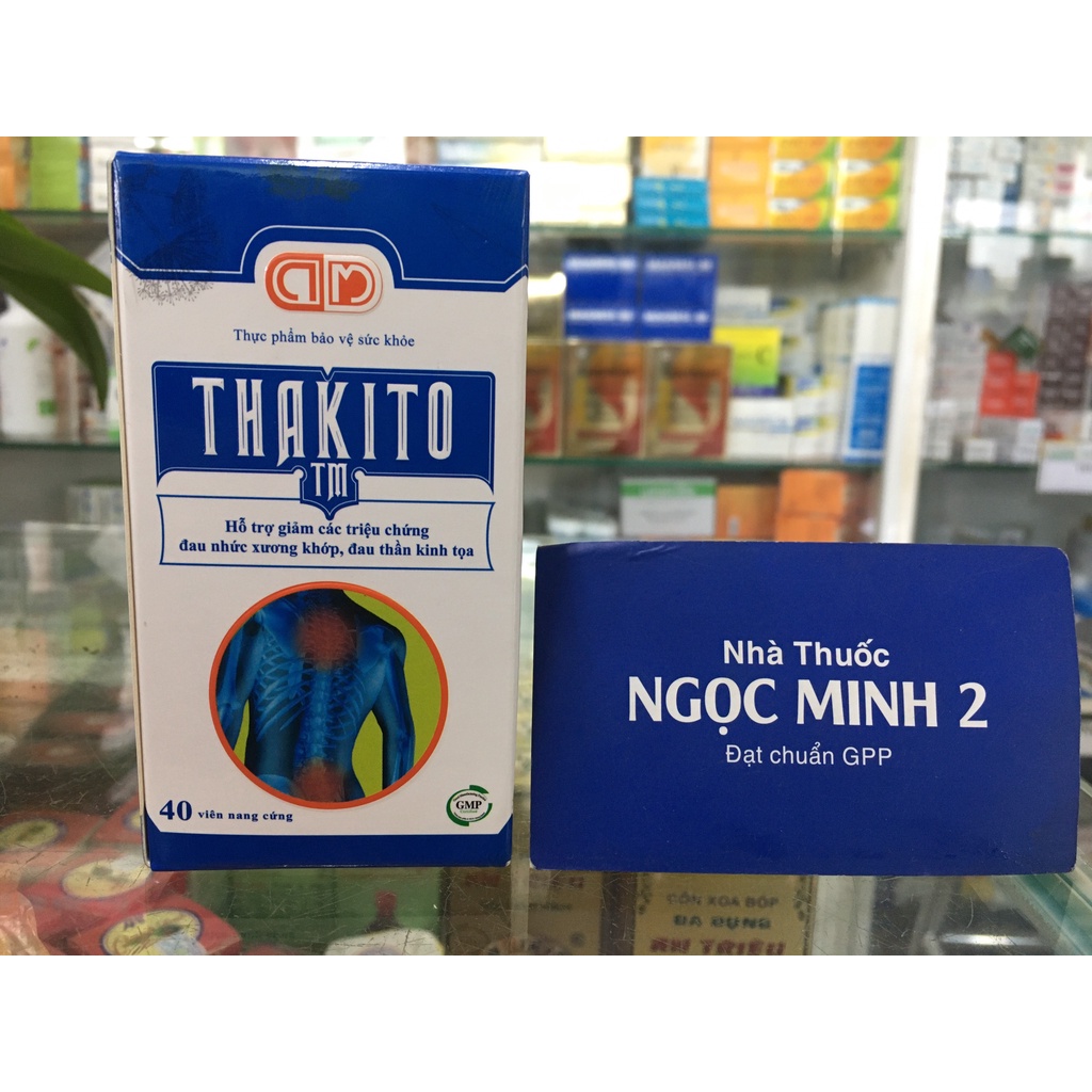 ✅ [Chính Hãng] Thakito hỗ trợ các triệu chứng đau nhức xương khớp, đau thần kinh toạ.