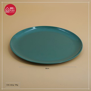 Đĩa tròn mỏng nhựa Melamine ND011