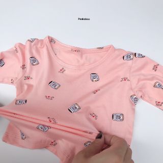 Bộ Peekaboo bò sữa thun lanh L1