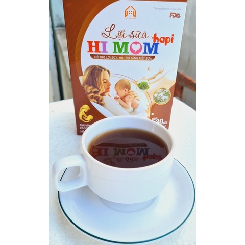 Siro LỢI SỮA HI MOM - Thông Tuyến Sữa, Tăng Tiết Sữa, Sữa Thơm, Đặc, Đủ Chất - Tặng Tinh Dầu Thảo Dược Giảm Ho, Sổ Mũi