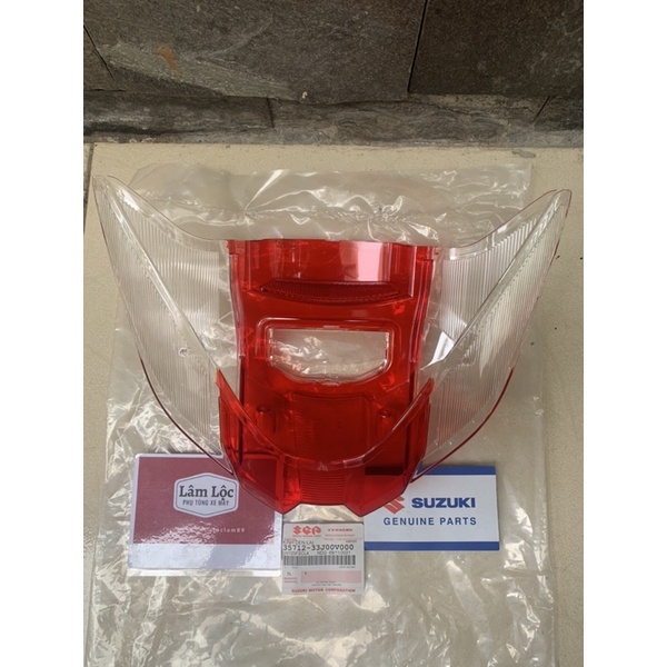 bộ mica chụp đèn hậu impulse suzuki 125 chính hãng