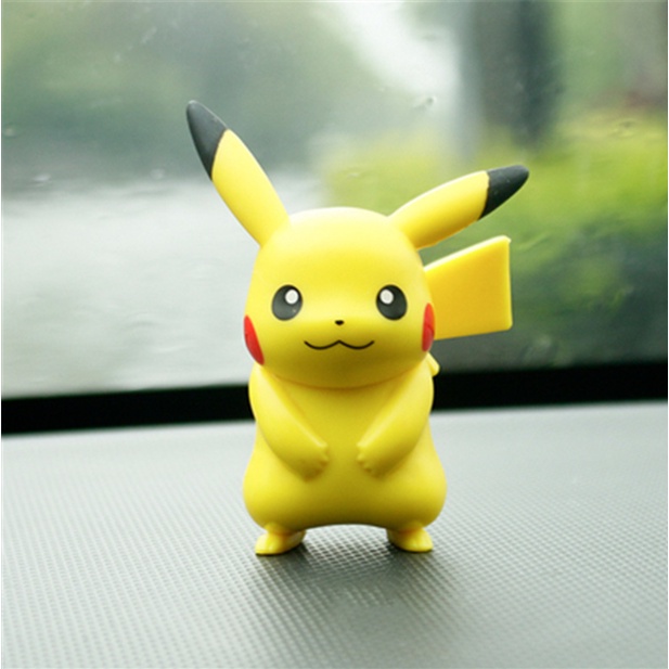 Quà Tặng Sinh Nhật, Hộp Quà Mô Hình Nhân Vật Pokemon, Pikachu Siêu Cute, Đầy Đủ Đèn Led, Thiệp, Đế Lót Rơm Sang Trọng